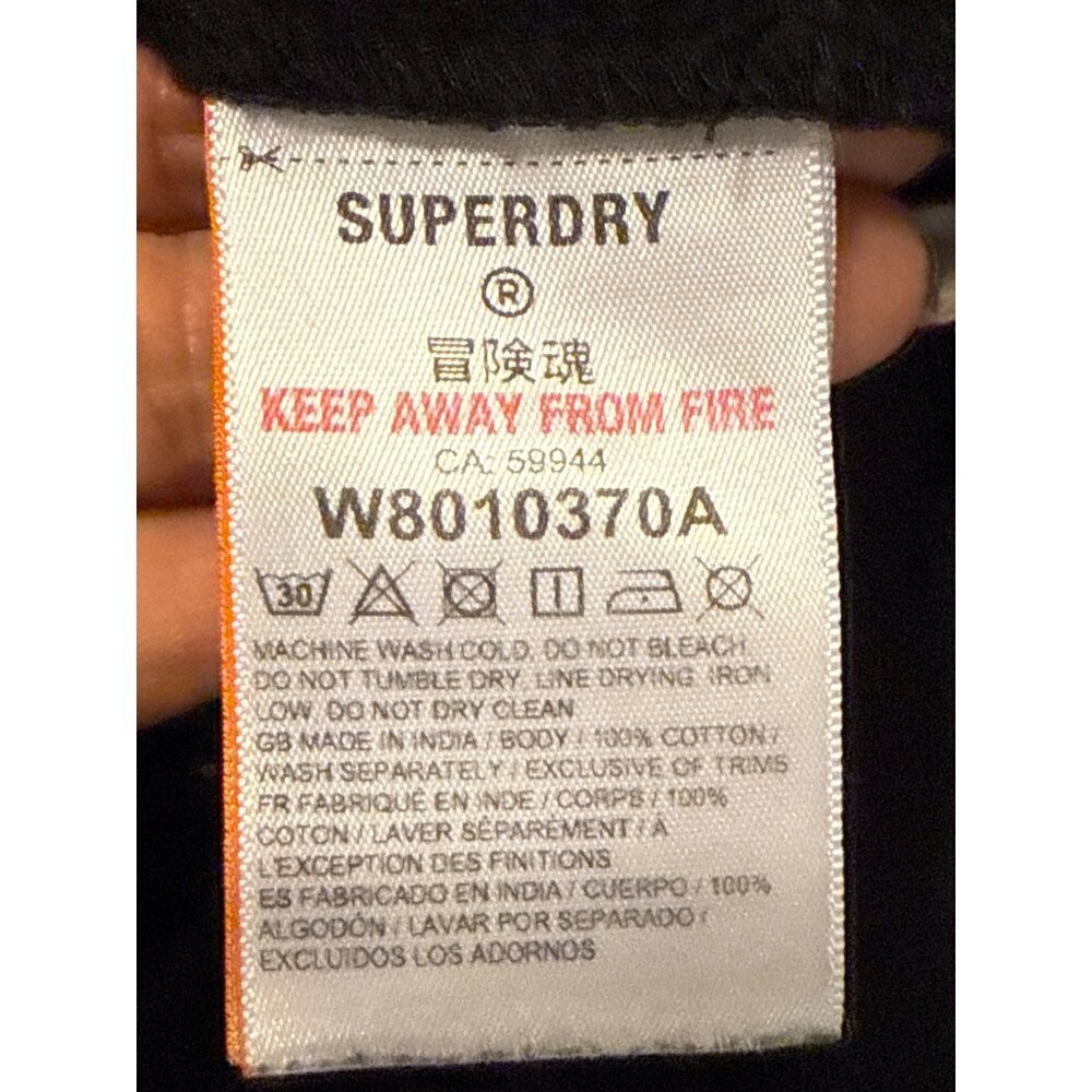 Superdry Anisa Embroidered Short Tiered Dress Size 6 - Picture 16 of 16